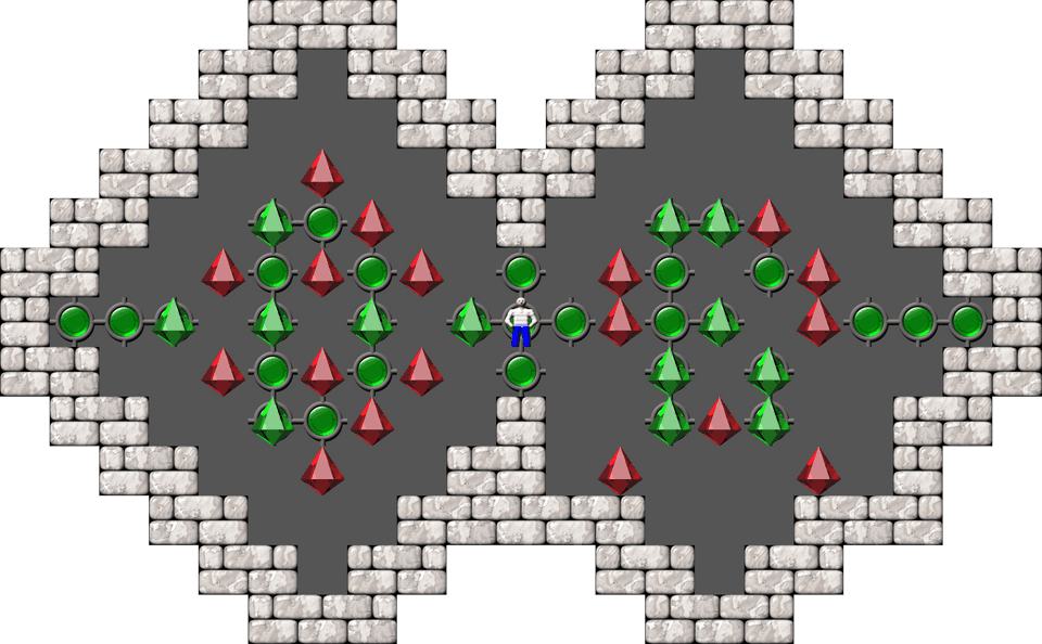 Сокобан Demons & Diamonds уровень 1